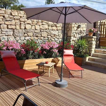 Chez Daniele Chambre Avec Jacuzzi Et Terrasse Privee Murs  Buitenkant foto