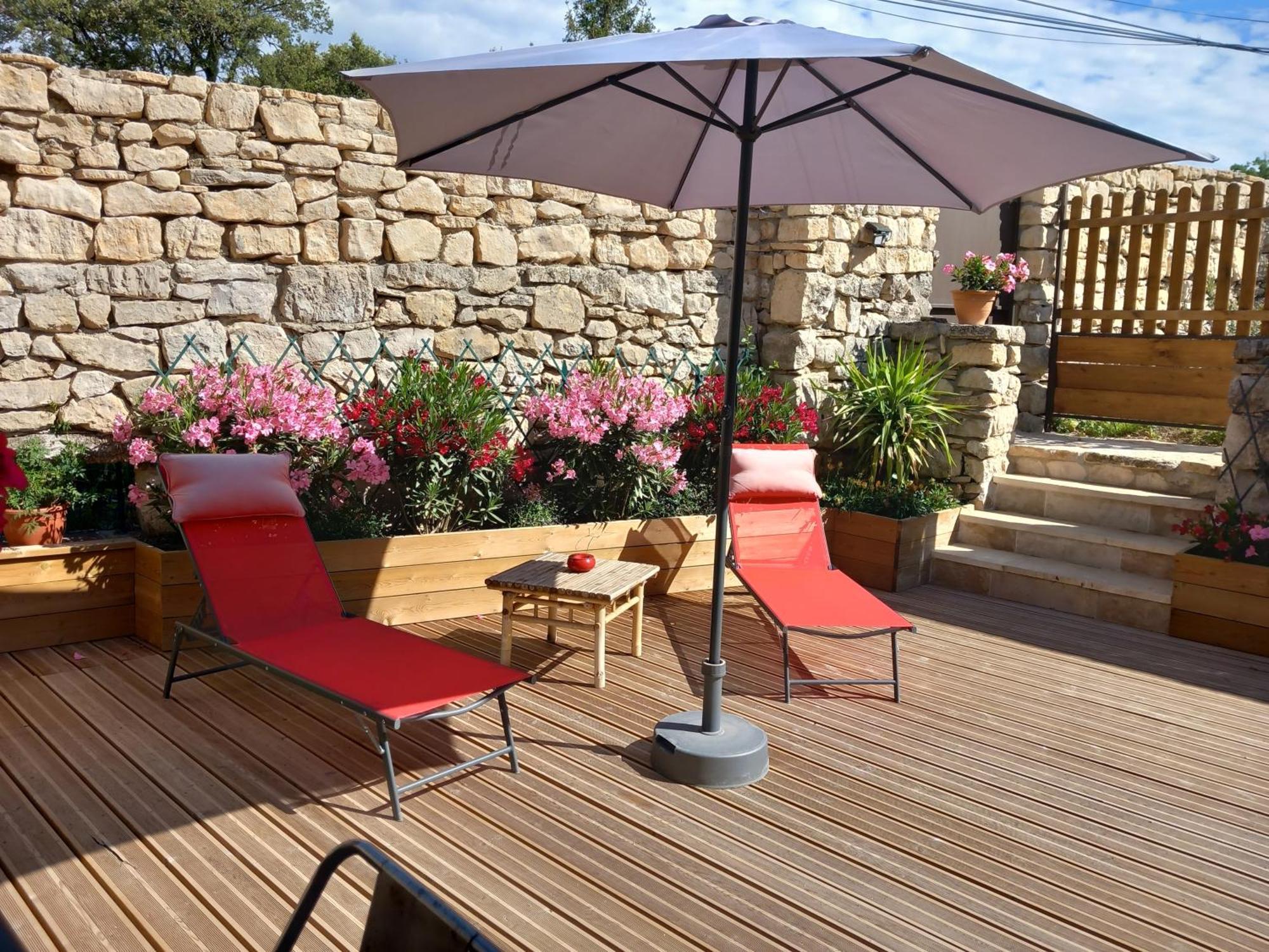 Chez Daniele Chambre Avec Jacuzzi Et Terrasse Privee Murs  Buitenkant foto